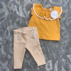 Baby girl Janie & Jack 2 pc outfit